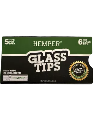 Hemper – Glasfilter 6 mm x5