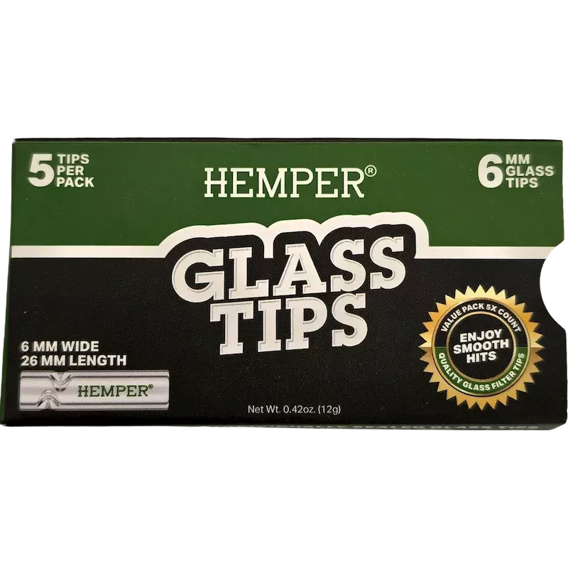 Hemper – Glasfilter 6 mm x5