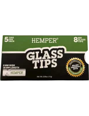 HEMPER – Glasfilter 8 mm x5
