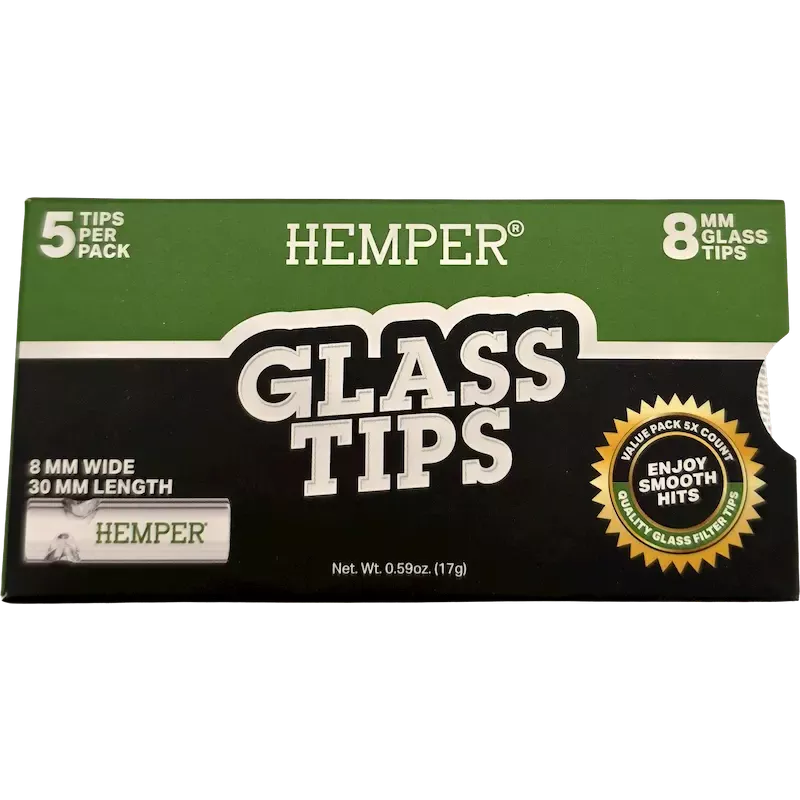 HEMPER – Glasfilter 8 mm x5