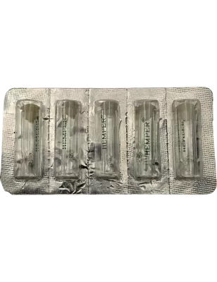 HEMPER – Glasfilter 8 mm x5