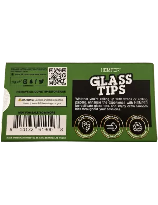 HEMPER – Glasfilter 8 mm x5