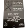Hemper – Box mit 20 Packungen White King Size Slim Papers + 6 mm Glasfilter