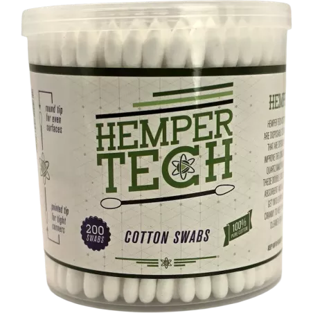Hemper – Tech Cotton Buds (200 pièces)