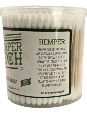 Hemper – Tech Cotton Buds (200 pièces)