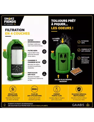Smoke Fiends – Blaze the Cactus Filtro per il fumo portatile