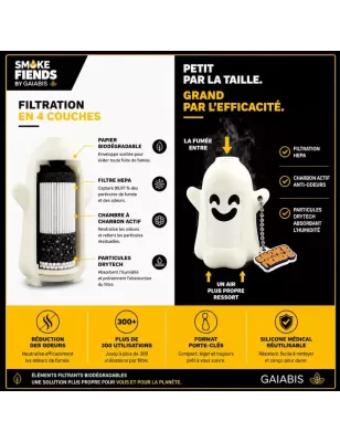 Smoke Fiends – Trixx the Ghost Filtro per il fumo portatile