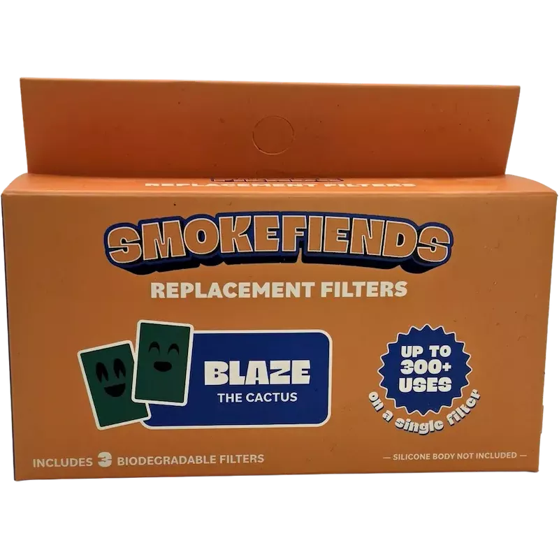 Smoke Fiends – Filtres de remplacement Blaze the Cactus x3