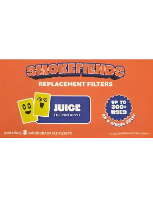 Smoke Fiends – Filtres de remplacement Juice the Pineapple x3