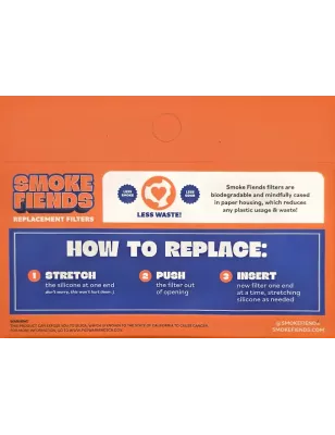 Smoke Fiends – Filtres de remplacement Juice the Pineapple x3