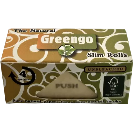 Greengo – Wide Rolls Unbleached 4 m × 53 mm