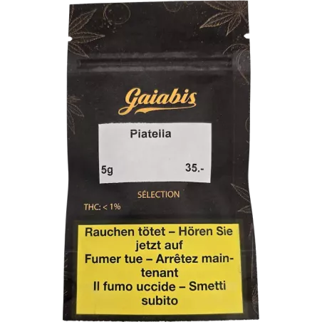 Gaiabis – Piatella Résine CBD Premium 5 g / 10 g