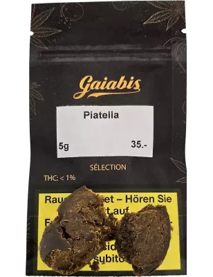 Gaiabis – Piatella Résine CBD Premium 5 g / 10 g