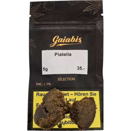 Gaiabis – Piatella Résine CBD Premium 5 g / 10 g