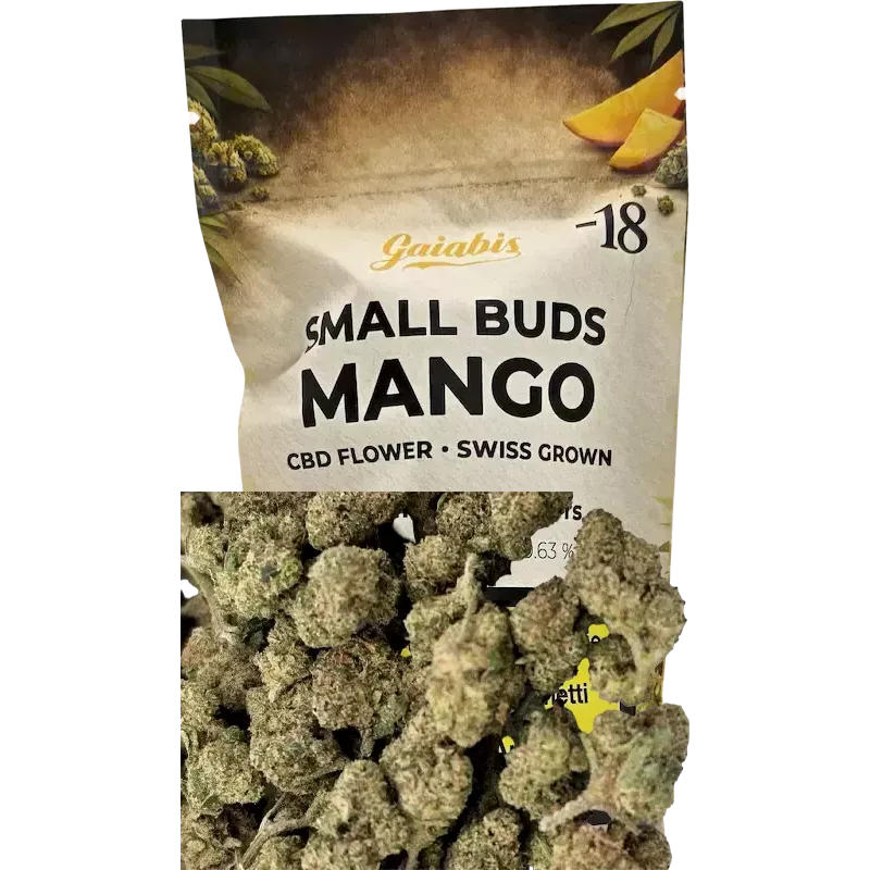 Gaiabis – Small Buds Mango CBD Indoor 20 g