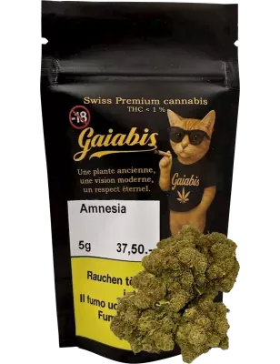 Gaiabis – Amnesia Fleur CBD Indoor 5 g / 10 g