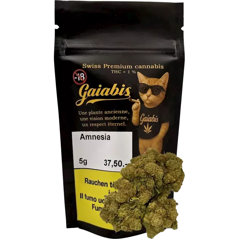 Gaiabis – Amnesia Fleur CBD Indoor 5 g / 10 g