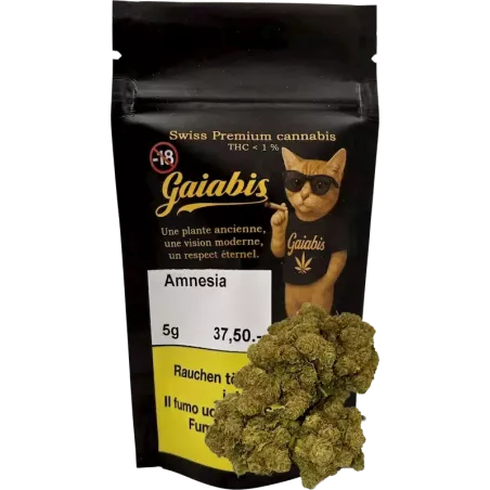 Gaiabis – Amnesia Fleur CBD Indoor 5 g / 10 g