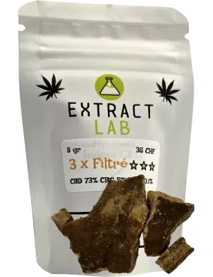 Extract Lab – Triple Filtré CBD Vollspektrum Harz