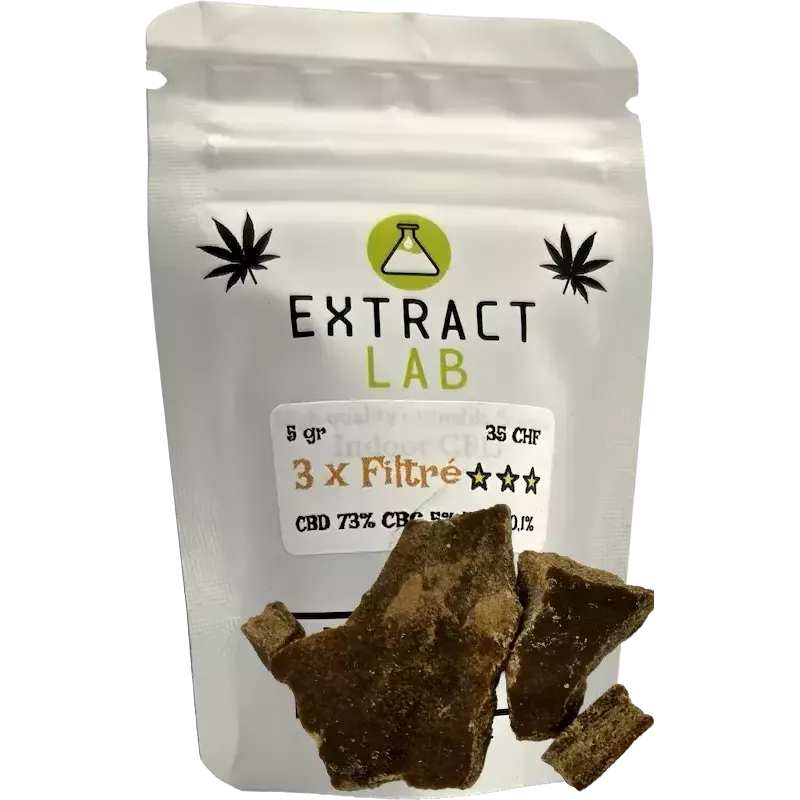Extract Lab – Triple Filtré CBD Vollspektrum Harz