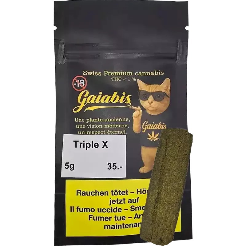 Gaiabis – Triple X CBD Premium-Harz