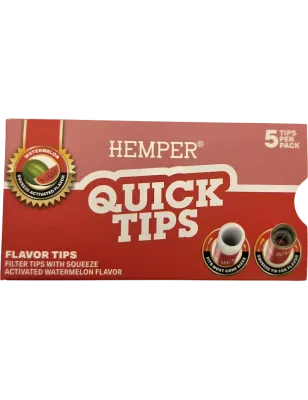 Hemper – Quick Tips Watermelon Aromatisierte Filter x5