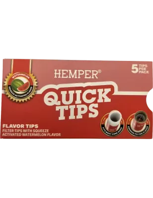 Hemper – Quick Tips Watermelon Filtres aromatisés x5
