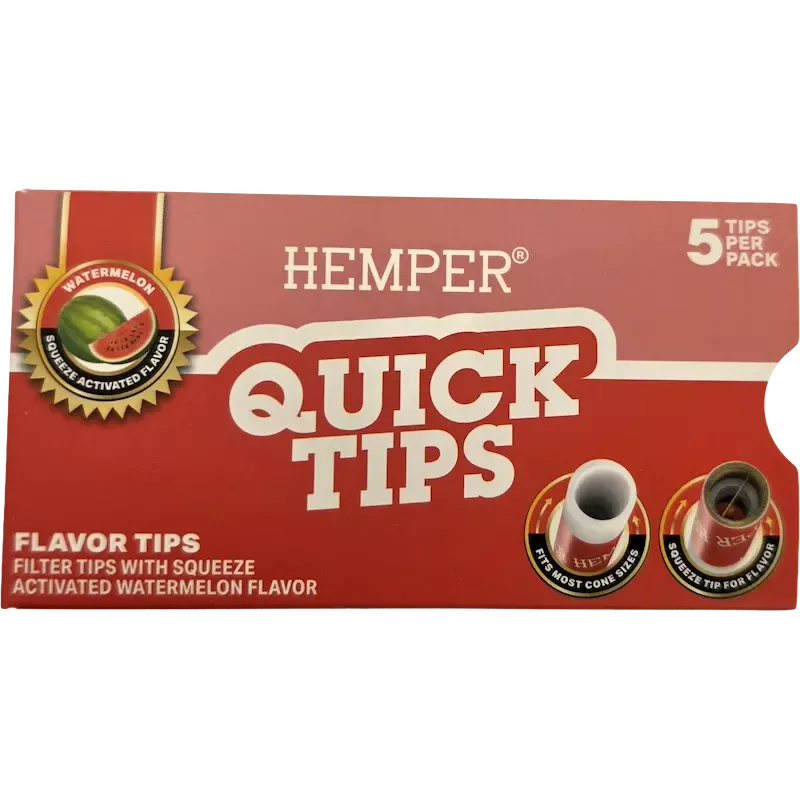 Hemper – Quick Tips Watermelon Aromatisierte Filter x5