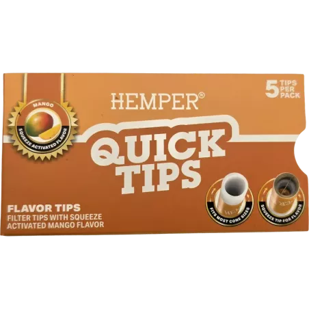 Hemper – Quick Tips Mango Aromatisierte Filter x5