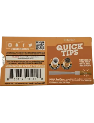 Hemper – Quick Tips Mango Filtres aromatisés x5