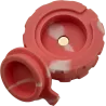 Hashy – Grinder Pink en silicone alimentaire 2 parties