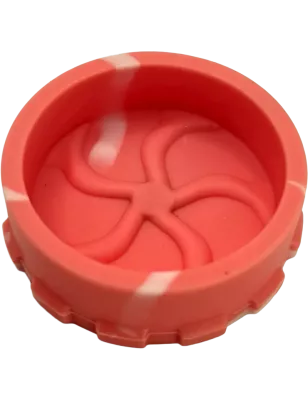 Hashy – Grinder Pink en silicone alimentaire 2 parties