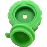 Hashy – Grinder Green en silicone alimentaire 2 parties