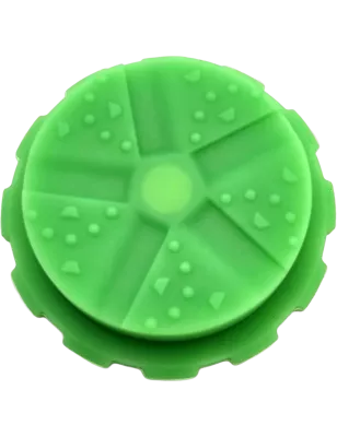 Hashy – Grinder Green en silicone alimentaire 2 parties