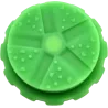 Hashy – Grinder Green in silicone alimentare a 2 parti