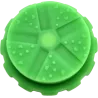 Hashy – Grinder Green en silicone alimentaire 2 parties