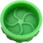 Hashy – Grinder Green aus lebensmittelechtem Silikon 40 mm, 2-teilig Hashy – Grinder Green aus lebensmittelechtem Silikon 40 mm, 2-teilig