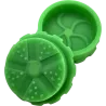 Hashy – Grinder Green in silicone alimentare a 2 parti