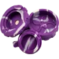 Hashy – Grinder Purple en silicone alimentaire 40 mm 2 parties