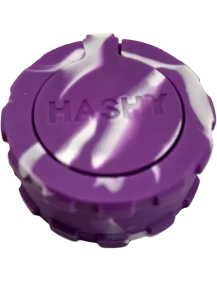 Hashy – Grinder Purple in silicone alimentare a 2 parti
