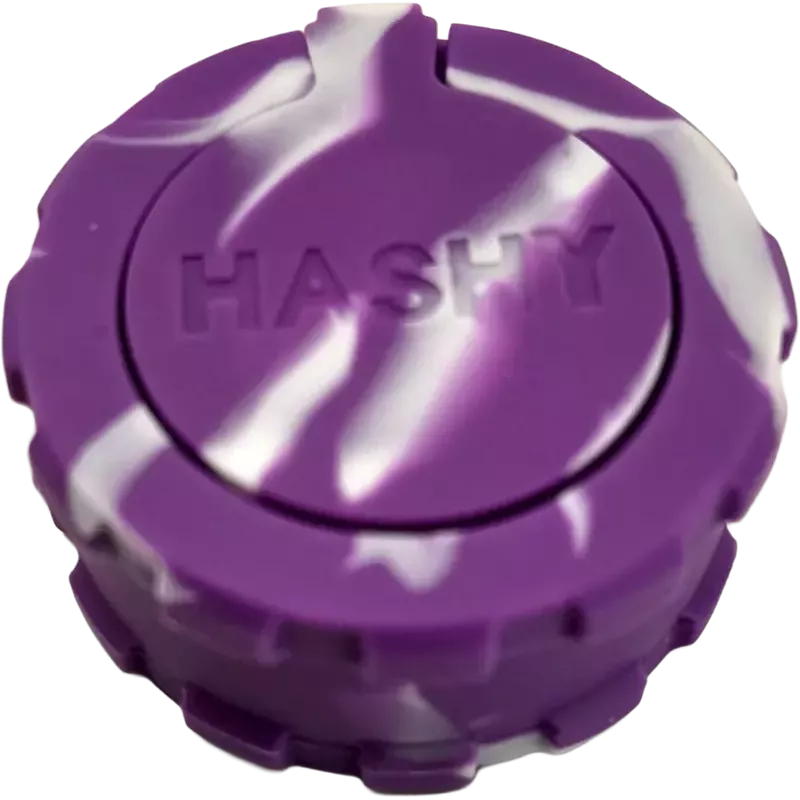 Hashy – Purple Grinder in food-grade silicone, 2 parts