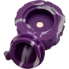 Hashy – Grinder Purple aus lebensmittelechtem Silikon, 2-teilig