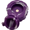 Hashy – Purple Grinder in food-grade silicone, 2 parts