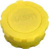 Hashy – Grinder Yellow aus lebensmittelechtem Silikon, 2-teilig