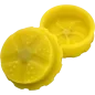 Hashy – Grinder Yellow aus lebensmittelechtem Silikon 40 mm, 2-teilig Hashy – Grinder Yellow aus lebensmittelechtem Silikon 40 mm, 2-teilig