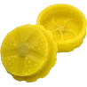 Hashy – Grinder Yellow en silicone alimentaire 2 parties