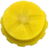 Hashy – Grinder Yellow aus lebensmittelechtem Silikon, 2-teilig