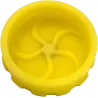 Hashy – Grinder Yellow en silicone alimentaire 2 parties