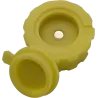Hashy – Grinder Yellow en silicone alimentaire 2 parties