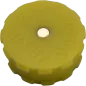 Hashy – Grinder Yellow en silicone alimentaire 40 mm 2 parties